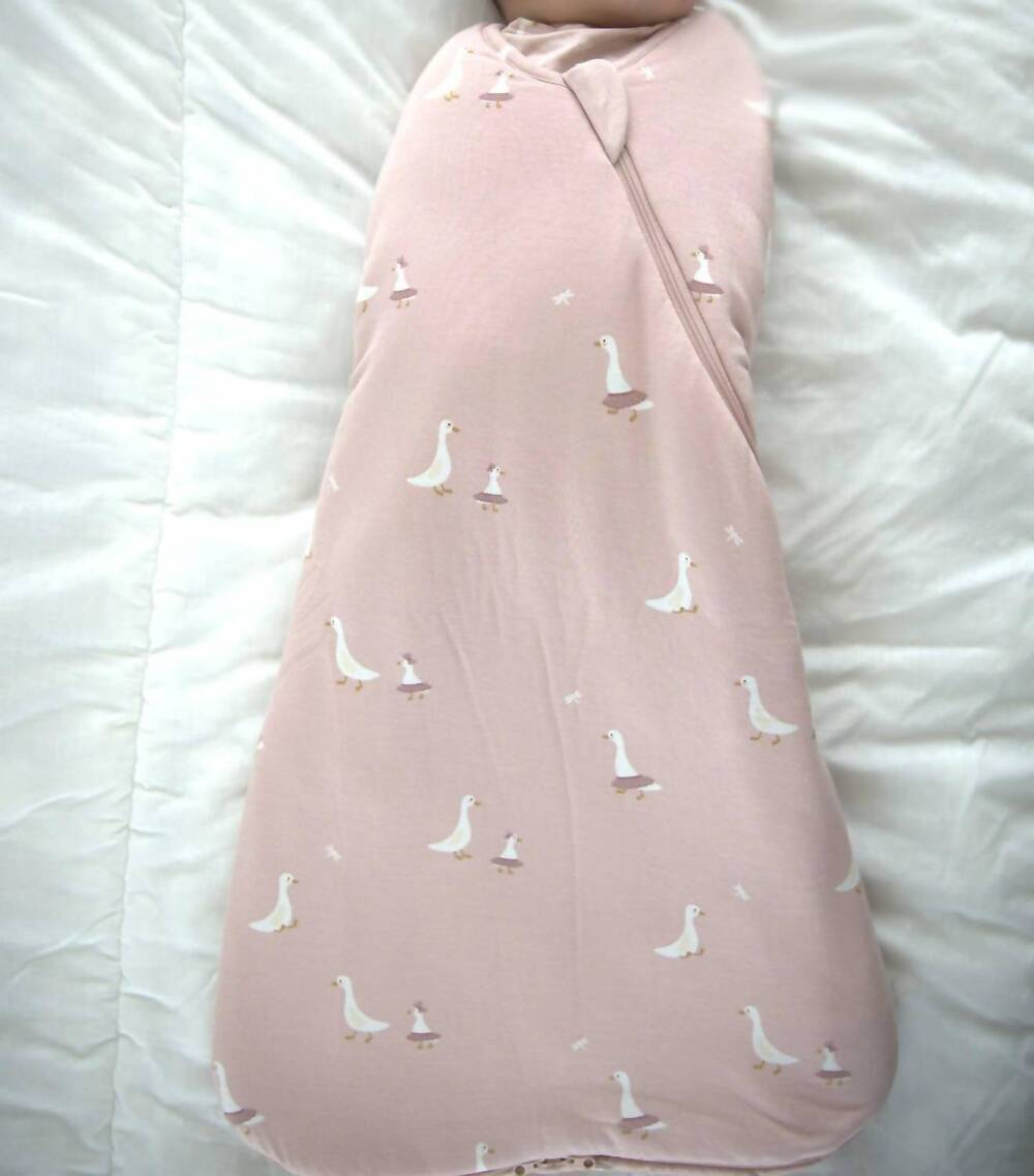 NEW GUNAMUNA kids soft swaddle in tutu goose